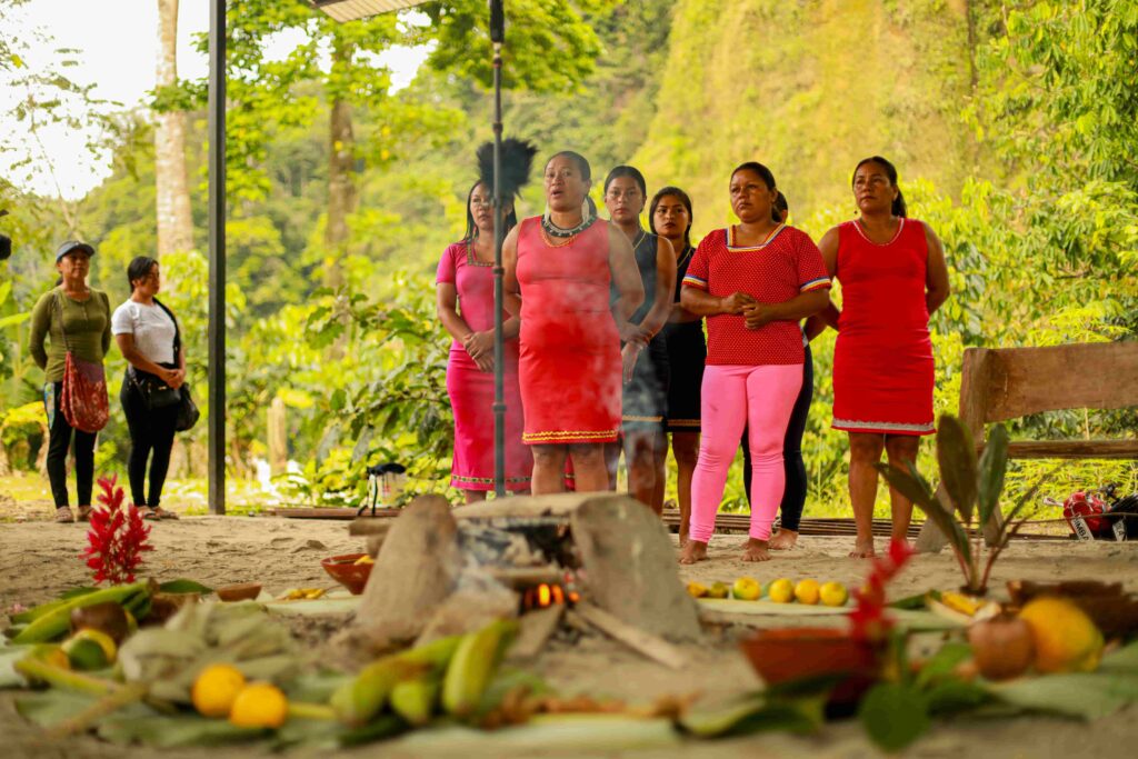 Bienvenida a Serena - Napo, Ecuador. 
Foto: Levi Tapuia, Mídia Indígena.